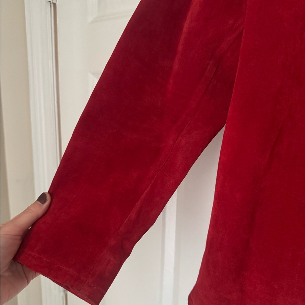 Red Women's Jacket - Picture 6 of 8